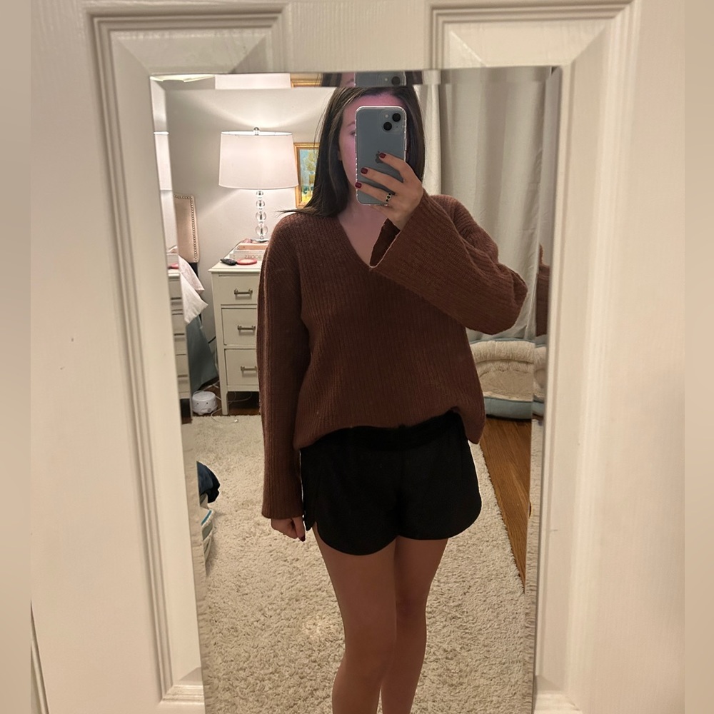 Skull Cashmere Wide Sleeve Sweater - Picture 6 of 7